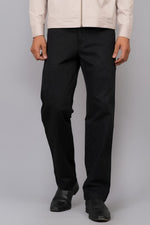 Load image into Gallery viewer, Men’s Classic Black Slim Fit Trousers