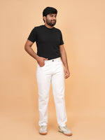 Load image into Gallery viewer, Men’s Classic White Slim Fit Trousers