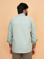 Load image into Gallery viewer, Classic Elaichi Green Casual Shirt for Men