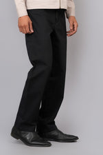 Load image into Gallery viewer, Men’s Classic Black Slim Fit Trousers