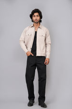 Load image into Gallery viewer, Men’s Classic Black Slim Fit Trousers