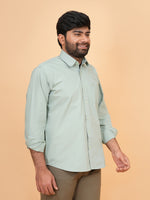 Load image into Gallery viewer, Classic Elaichi Green Casual Shirt for Men