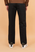 Load image into Gallery viewer, Men’s Classic Black Slim Fit Trousers