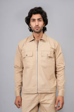 Load image into Gallery viewer, Classic Light Grey Co-Ord Set for Men