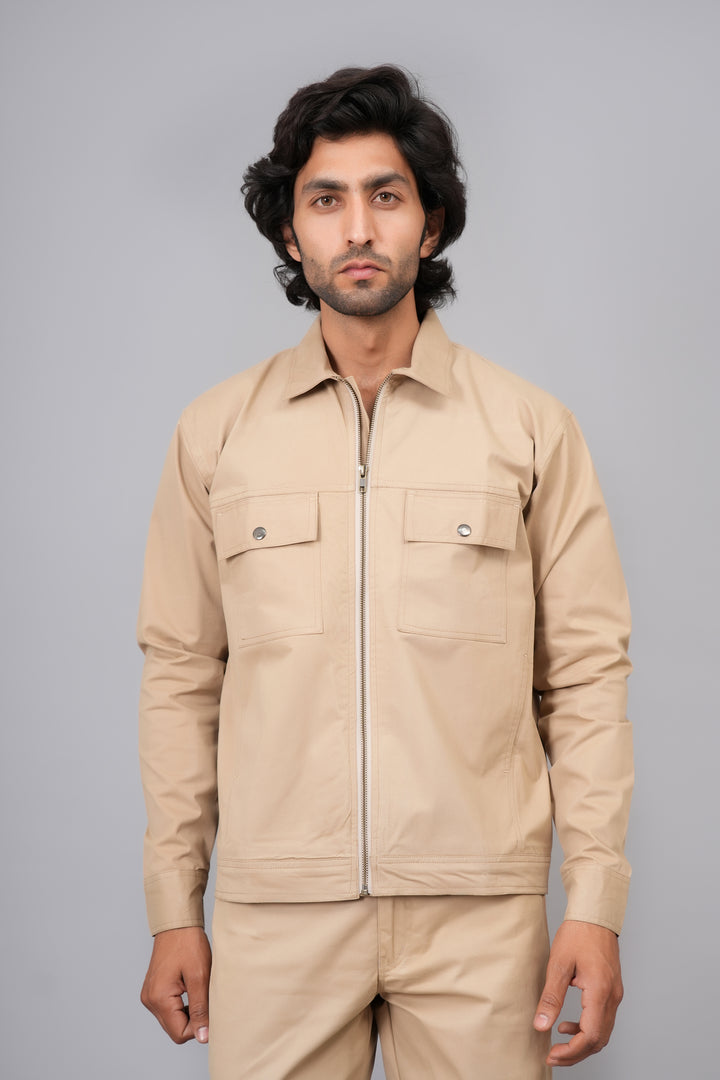 Classic Light Grey Co-Ord Set for Men