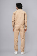 Load image into Gallery viewer, Classic Light Grey Co-Ord Set for Men