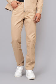 Men’s Classic Light Grey Slim Fit Trousers