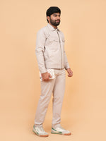 Load image into Gallery viewer, Men’s Classic Beige Utility Co-Ord Set