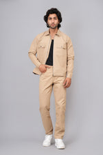 Load image into Gallery viewer, Classic Light Grey Co-Ord Set for Men