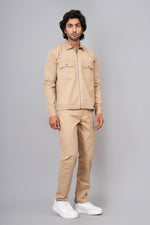 Load image into Gallery viewer, Classic Light Grey Co-Ord Set for Men