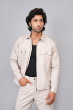 Load image into Gallery viewer, Men’s Classic Beige Utility Co-Ord Set